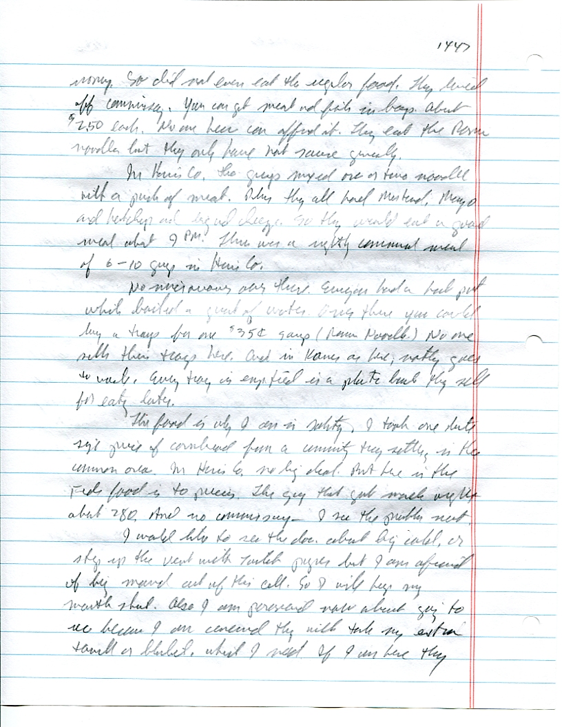 Dr John WorldPeace 2008 Prison Journal